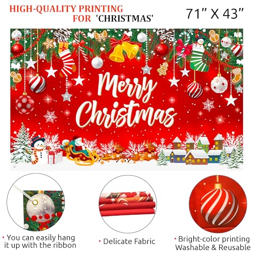 Christmas Balloon Arch Kit 162Pcs with Backdrop Banner - Red Green Gold White Candy Cane Balloons