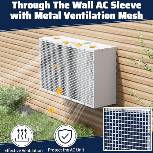 Through The Wall AC Sleeve, Air Conditioner Sleeve Covers with