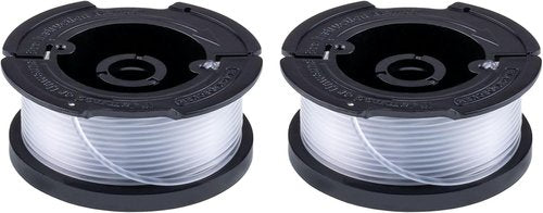 Black+Decker Trimmer Line Replacement Spool - Autofeed 30 ft, 0.065-Inch, 2-Pack (AF-100-2)