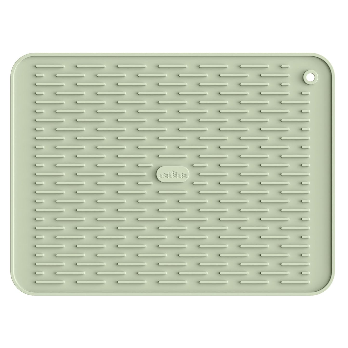 ME.FAN Silicone Dish Drying Mat for Kitchen Counter, Dish Drying Pad for Sink, Refrigerator or Drawer, Countertop Protection Pad M - 16''×12'' - Desert Sage
