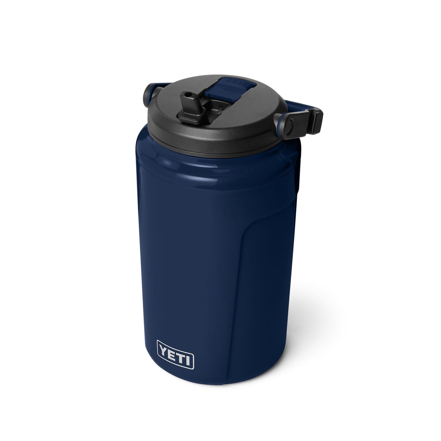 YETI Silo Half Gallon Insulated Straw Cap Water Jug – Leakproof, Lightweight Sports Bottle with Fence Hook Handle – Keeps Drinks Ice-Cold – Ideal for Gym, Sports & Tournaments, Navy