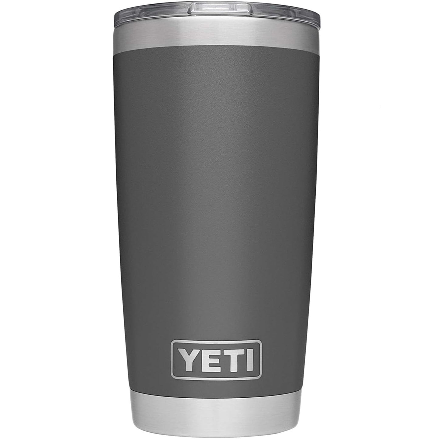 YETI Rambler 20 oz Tumbler, Stainless Steel, Vacuum Insulated with MagSlider Lid, Charcoal