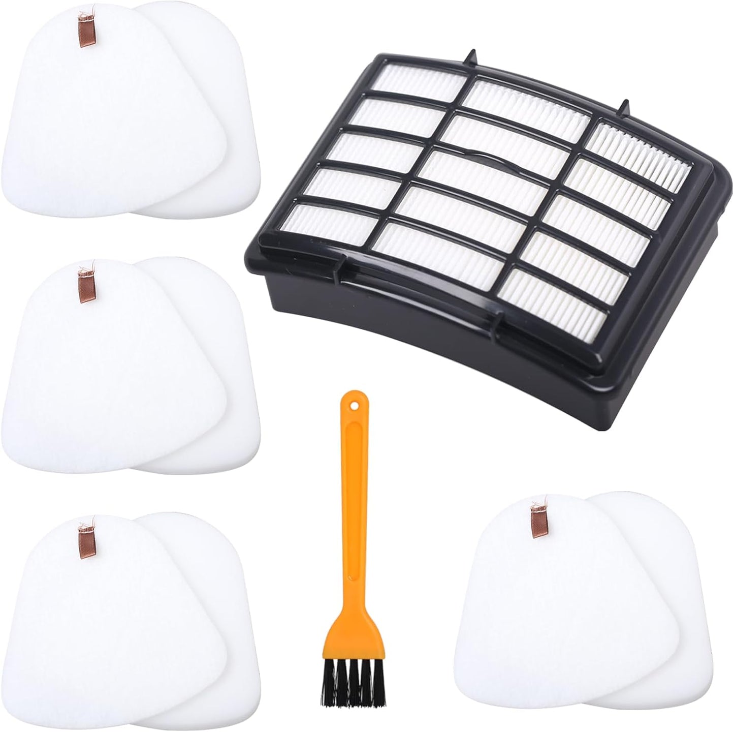 Shark HEPA & Foam Filter Set - 1 HEPA + 4 Foam & Felt Filters for Navigator Lift-Away NV350 Series