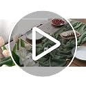 Artoid Mode 120 Inch 3-Piece Boho Forest Green Gauze Table Runners for Wedding & Holiday Decor