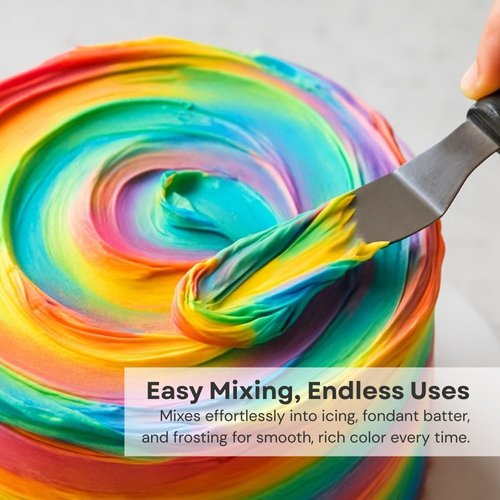 Chefmaster Avocado Liqua-Gel® Food Coloring - Vibrant Professional-Grade Dye for Icing & Frosting | 2.3 oz