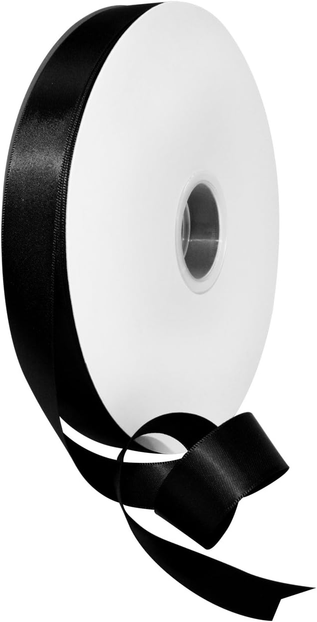 Rosy Mauve Double Face Satin Ribbon 3/8" x 100 YD - Perfect for Gift Wrapping, Crafts & Weddings