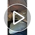 JUITOY Grey Twin Air Mattress with Built-in Pump, Portable Camping Bed