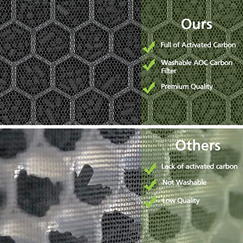 Air Purifier Filter Replacement Pack for Winix 5500-2 & AM80 - 2+2 HEPA & Carbon