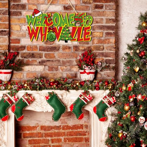 Christmas Door Hanging Signs