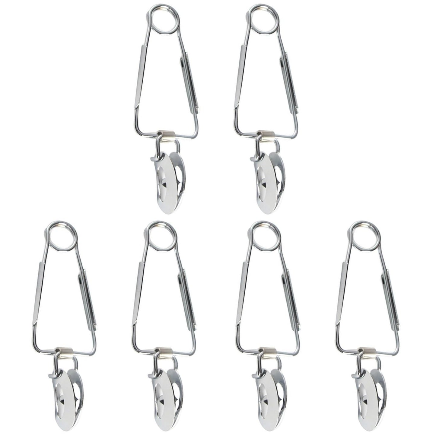 Luxshiny 6 Pcs Stainless Steel Escargot Tongs Snail Tong Food Serving Clips with Ergonomic Handles for Kitchen Dining and Seafood Serving