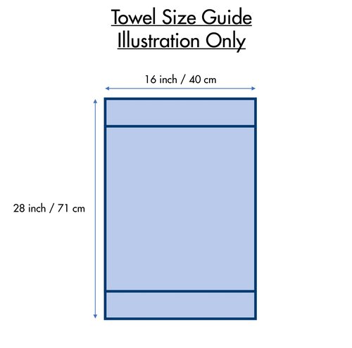 Bumble Kitchen Towels (6 Pack) | 16" x 28" | 100% Cotton Dish Towels for Kitchen | 380 GSM | Soft, Highly Absorbent & Durable Dish Towels with Hanging Loop | Aqua