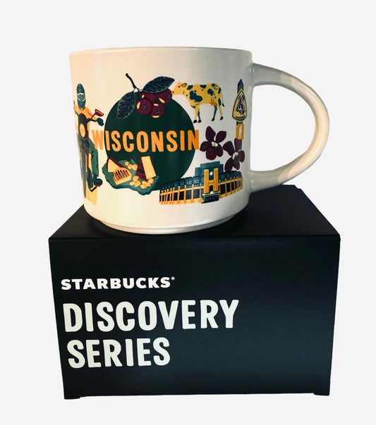 Starbucks WISCONSIN Discovery Series Coffee Mug - 14 Ounce
