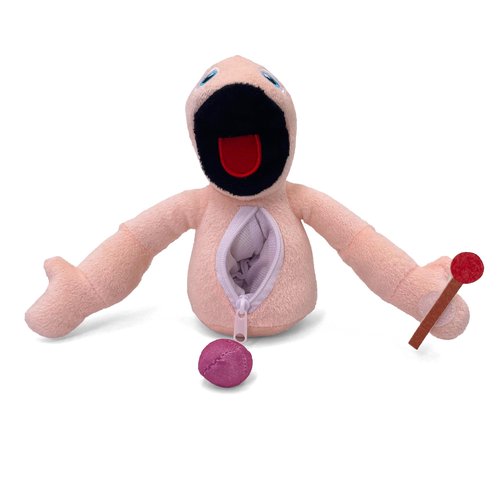 Adenzai Yeeps Plush - 8" Plush Toys, Stuffed Animals, Dolls in Beige Perfect for Kids and Adults, Ideal for Birthdays, Christmas -Cute Halloween Plush Toy (Style # 2)