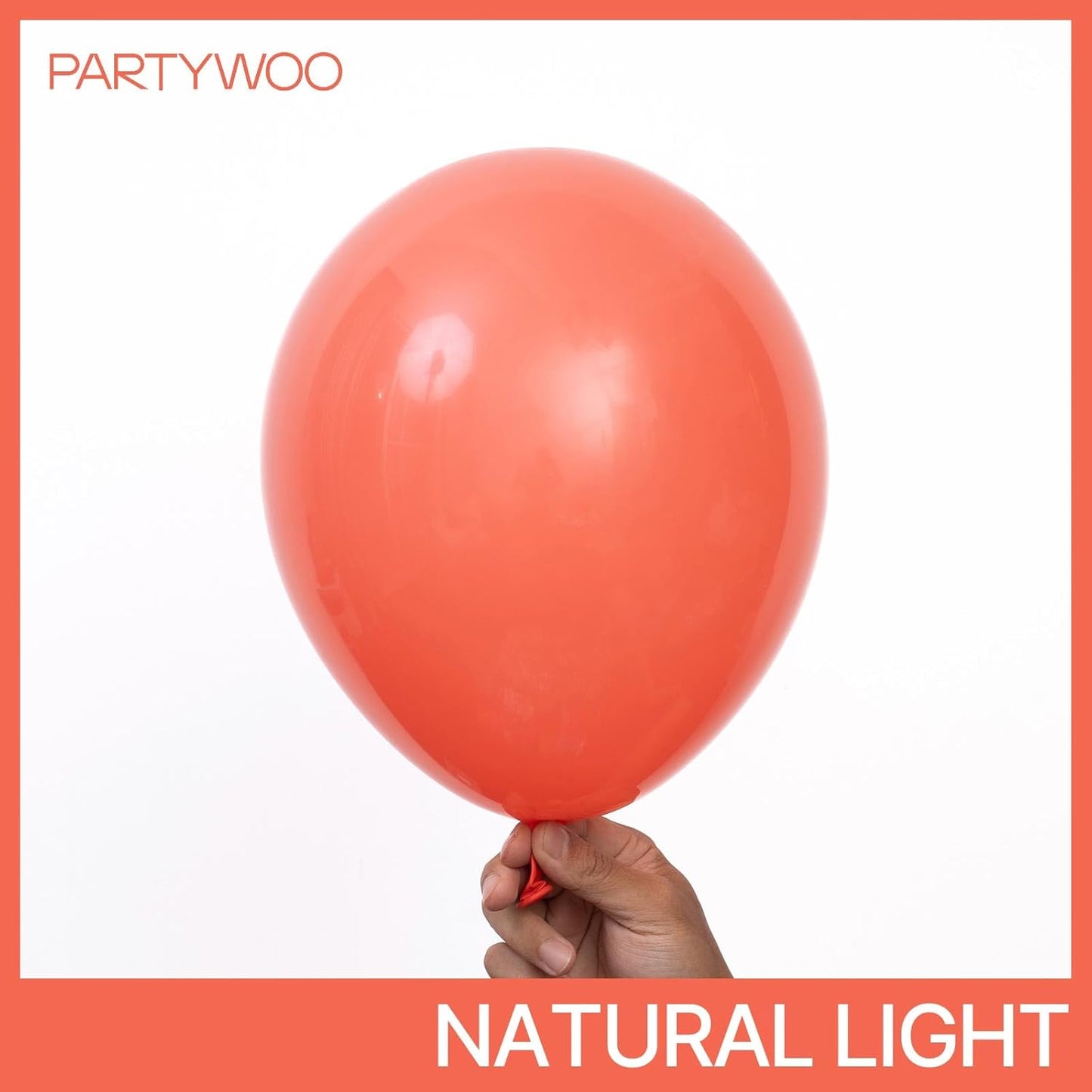 PartyWoo Coral Balloons - 140-Piece Latex Balloon Arch Kit for Weddings & Baby Showers | Various Sizes