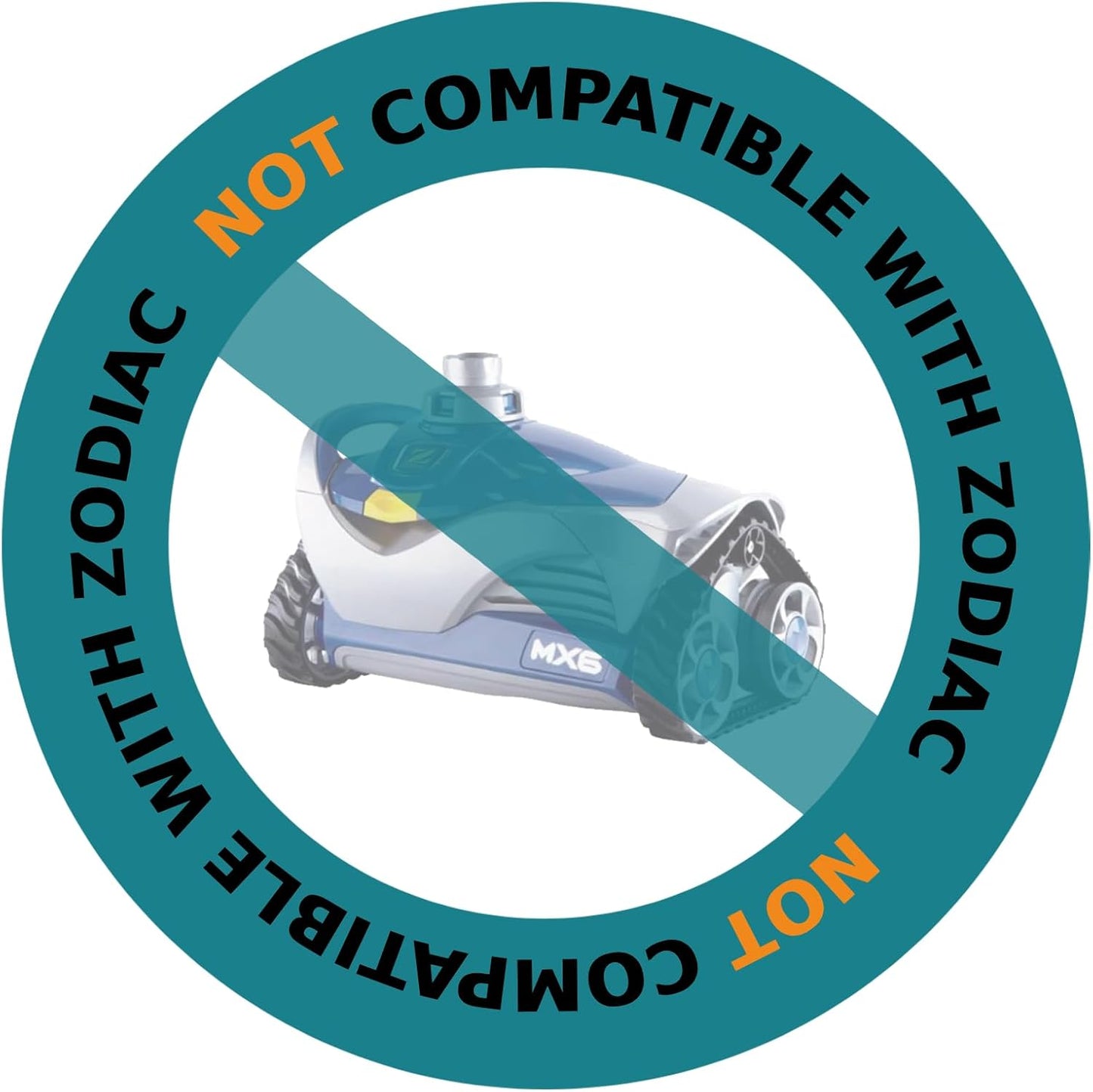 POOLWHALE Replacement Pool Vacuum Hose - 1.5” Diameter, 8 Durable Hoses for Pools & Spas