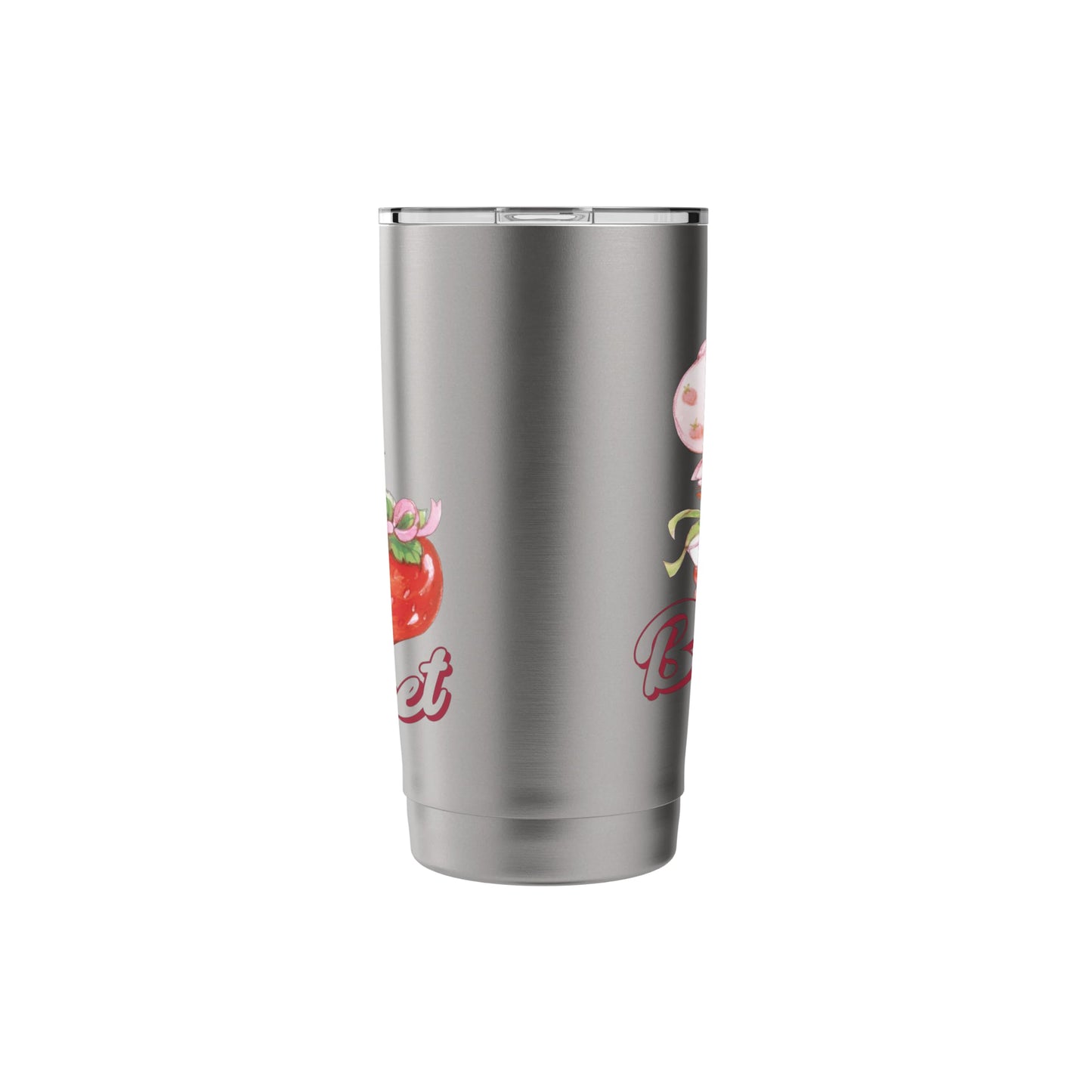 Strawberry Shortcake Vintage Berry Sweet Poster Stainless Steel Insulated Tumbler