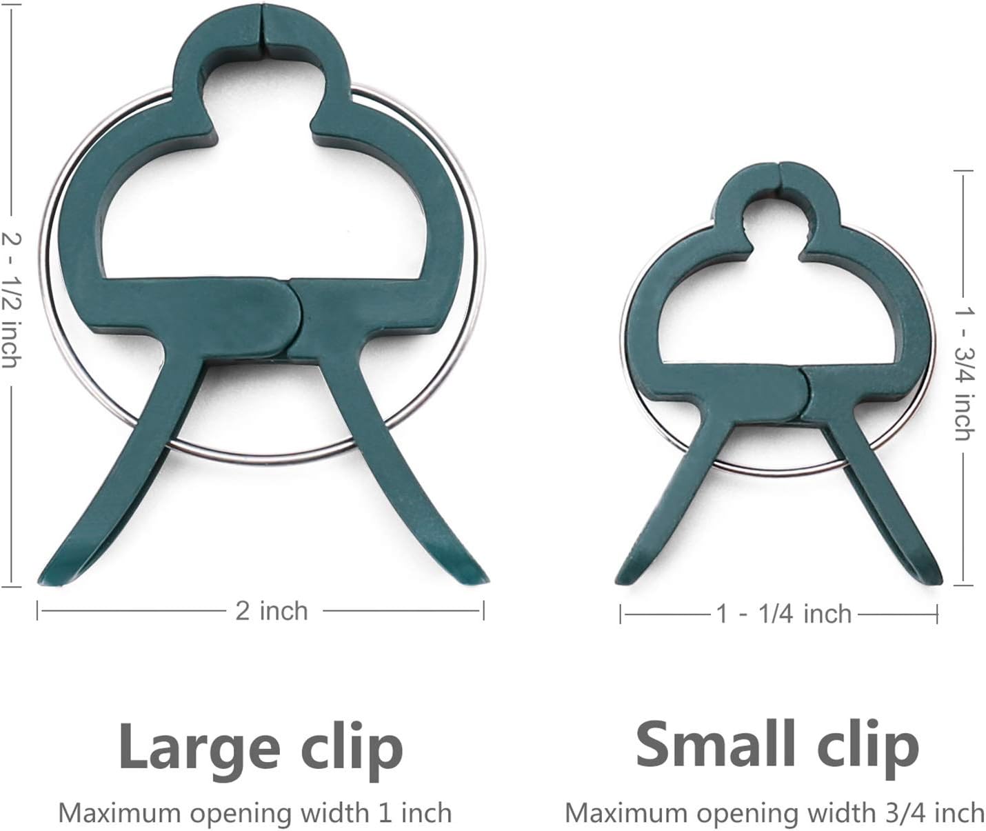 Sago Brothers 40 PCS Plant Clips - Durable Support for Tomatoes, Vines & Climbing Plants