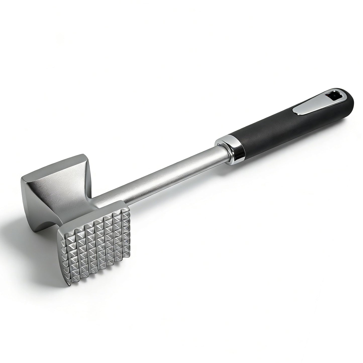 Meat Tenderizer Hammer, Dual-Sided Aluminum Alloy Mallet with Non-Slip Comfort Grip – Heavy Duty Kitchen Pounder for Steak, Beef, Chicken, Fish & More