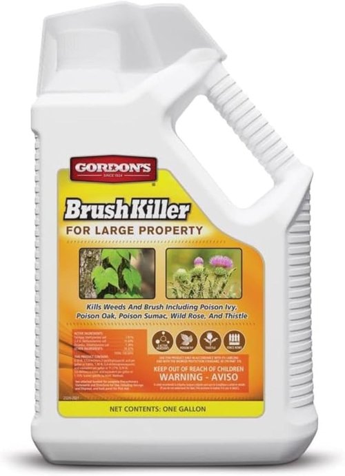 GORDON'S Brush Killer - Effective Weed Control for Large Properties | 1 Gallon Size