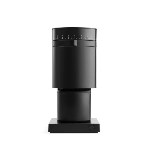 Fellow Opus Conical Burr Coffee Grinder - Espresso Grinder with 41 Settings for Espresso, Drip, French Press, & Cold Brew - Matte White