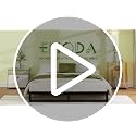 EMODA Queen Bed Frame Black 7 Inch No Box Spring Needed Easy Assembly