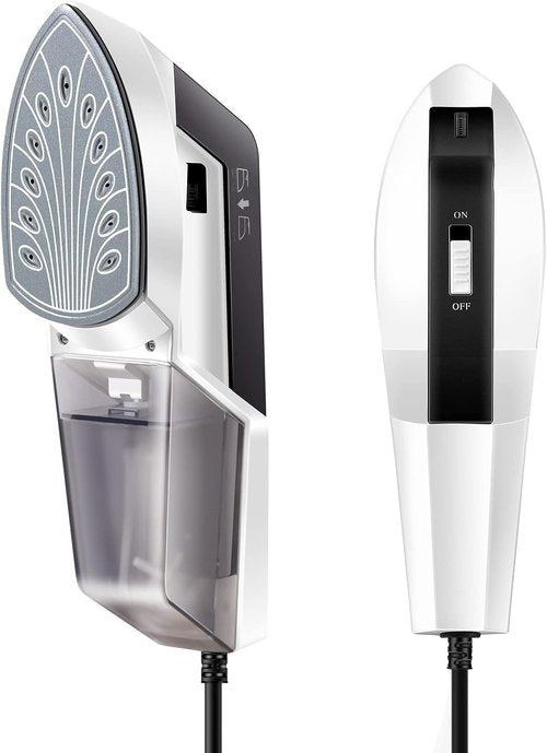 HOMETOP Handheld Clothes Steamer - 1300W Fast Heat-Up, Portable Wrinkle Remover for Home & Travel