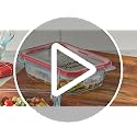 Pyrex Freshlock 10-Pack Glass Food Storage Containers - Airtight & Leakproof Set