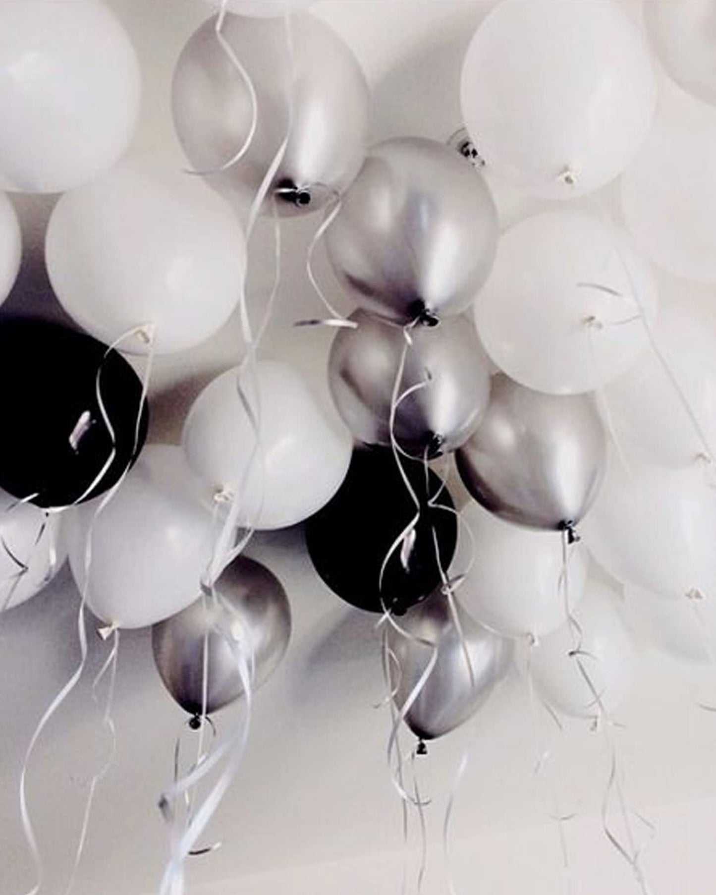 PartyWoo Silver Glitter Ribbon - 500 Yard Curling Ribbon for Balloons, Crafts, Gift Wrapping, Weddings & Floristry (1 Roll)