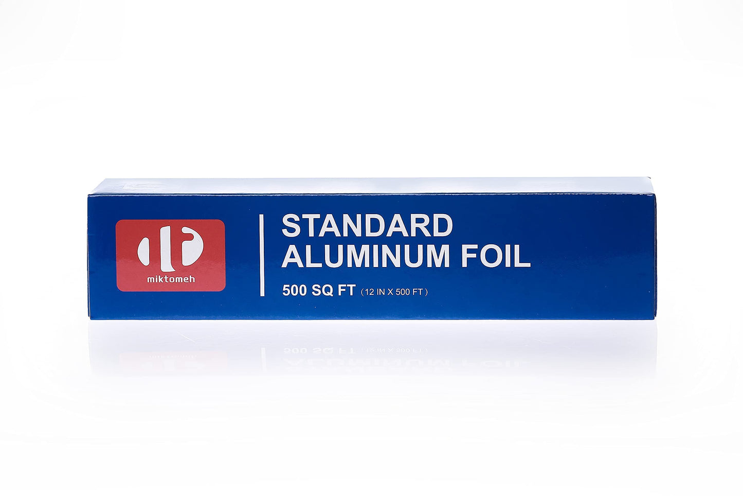 MNTLO Standard Aluminum Foil 12" x 500 SQ FT for Grilling, BBQ, Cooking, Food Preservation & Storage, Commercial & Kitchen Use
