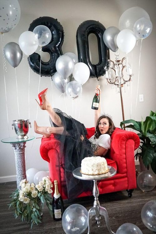 Black Number 0 Balloon 40 Inch, 0 Balloon Number for 10th 20th 30th 40th 50th 60th Birthday Decorations, Black Party Supplies