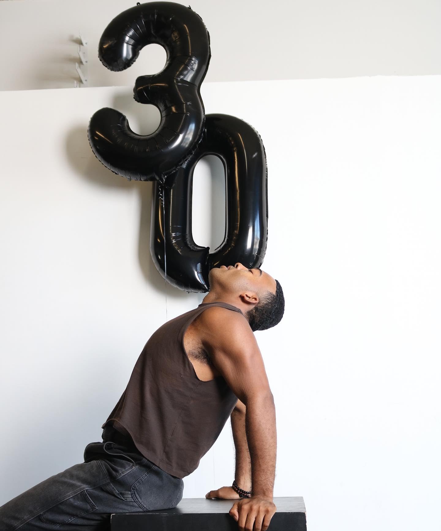 Black Number 23 Balloon 40 inch, 23 Number Balloons, 23rd Black Birthday Decorations for Women Men, 23 Year Old Black Party Supplies