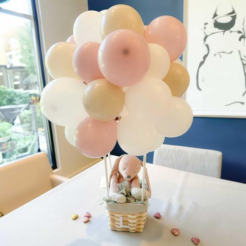 Dusty Pink Beige Gold Boho Balloon Garland Arch Kit, Neutral Blush Nude Tan Champagne Gold Double Stuffed Balloon Arch Kit for Women Birthday Wedding Baby Bridal Shower Engagement Party Decorations