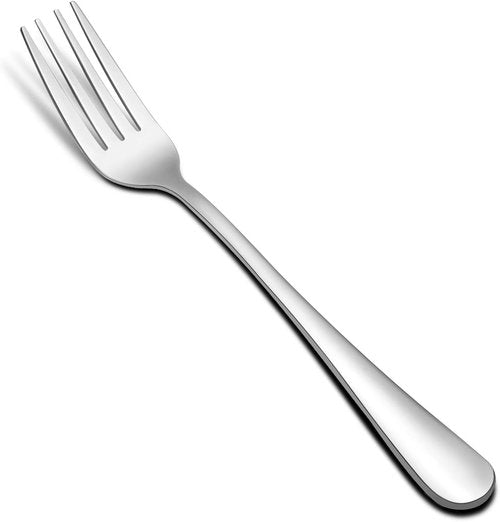 Hiware 12-Piece Stainless Steel Fork Set - Dishwasher Safe Salad & Dessert Forks | 6.7 Inches