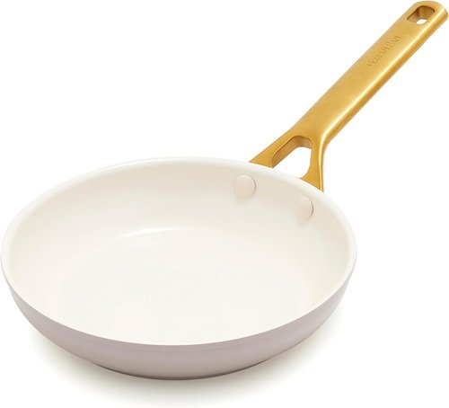 GreenPan Nonstick Reserve Pro 8" Frying Pan - NSF Certified Ceramic, PFAS-Free, Oyster Gray