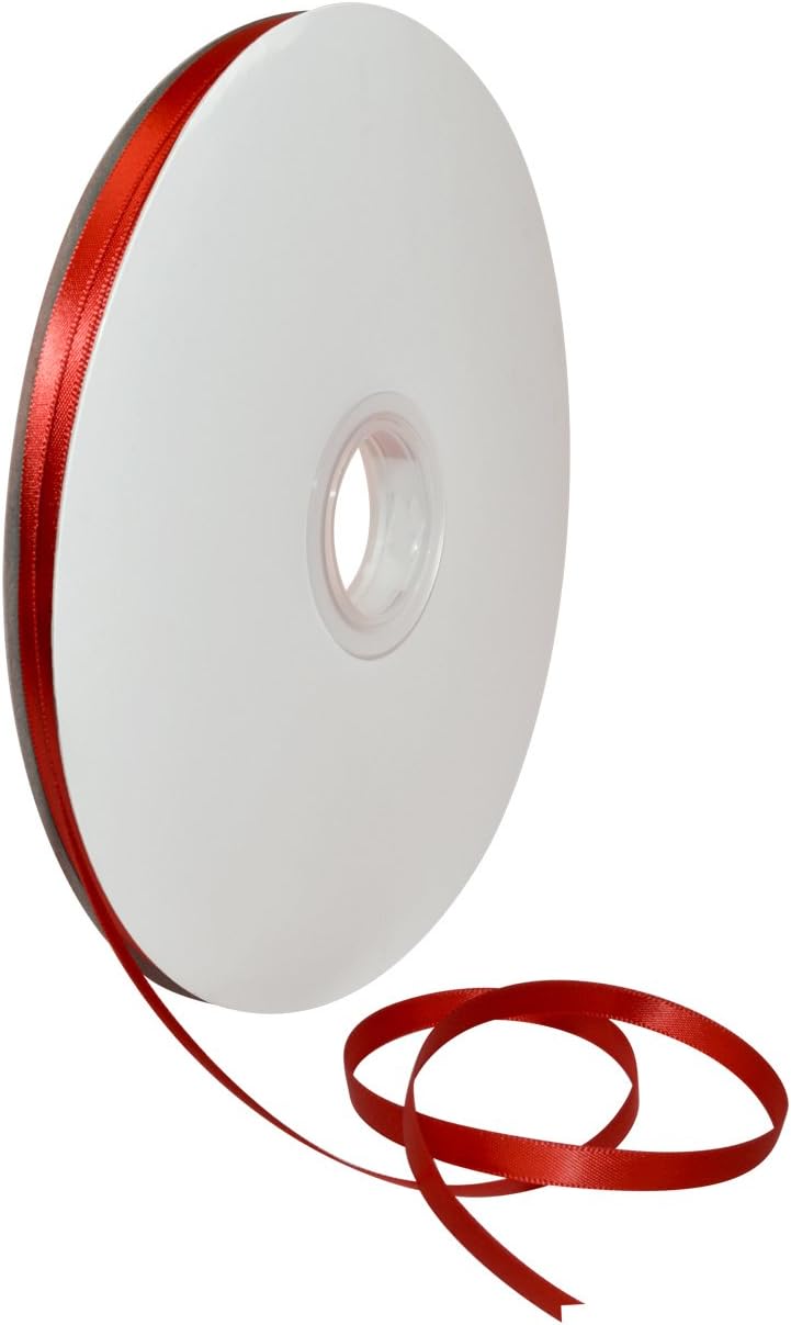 Rosy Mauve Double Face Satin Ribbon 3/8" x 100 YD - Perfect for Gift Wrapping, Crafts & Weddings