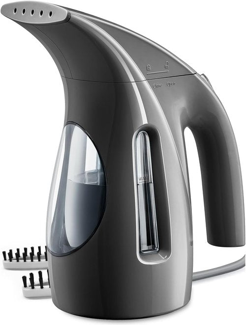 HiLIFE Portable Handheld Clothes Steamer - 700W Powerful Steam, 240ml Capacity, Black