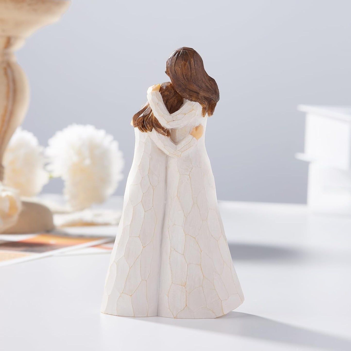 Kohehe Handmade Figurine Gift for Mom - Meaningful 5.5" Birthday & Mother's Day Present