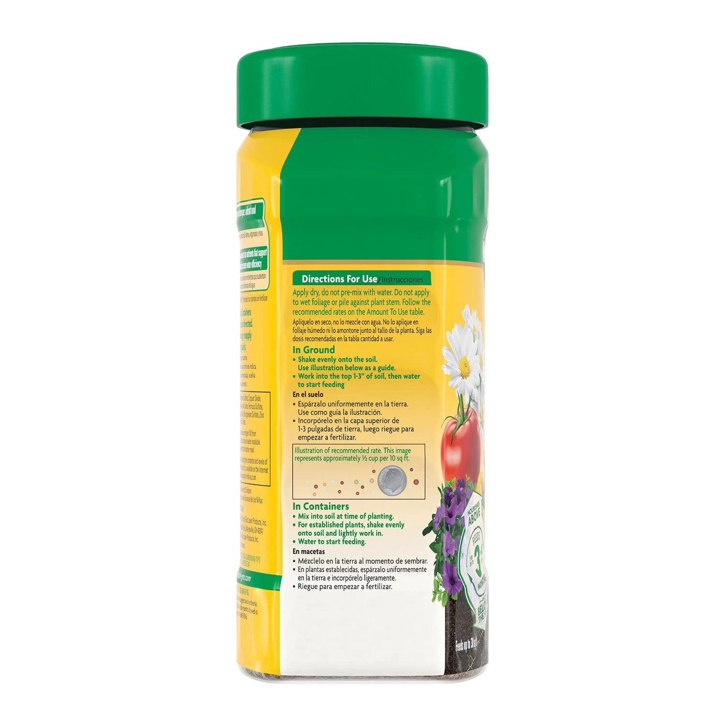Miracle-Gro All Purpose Plant Food - Shake 'N Feed Fertilizer, 1 lb. | 6-Pack for Healthy Plants