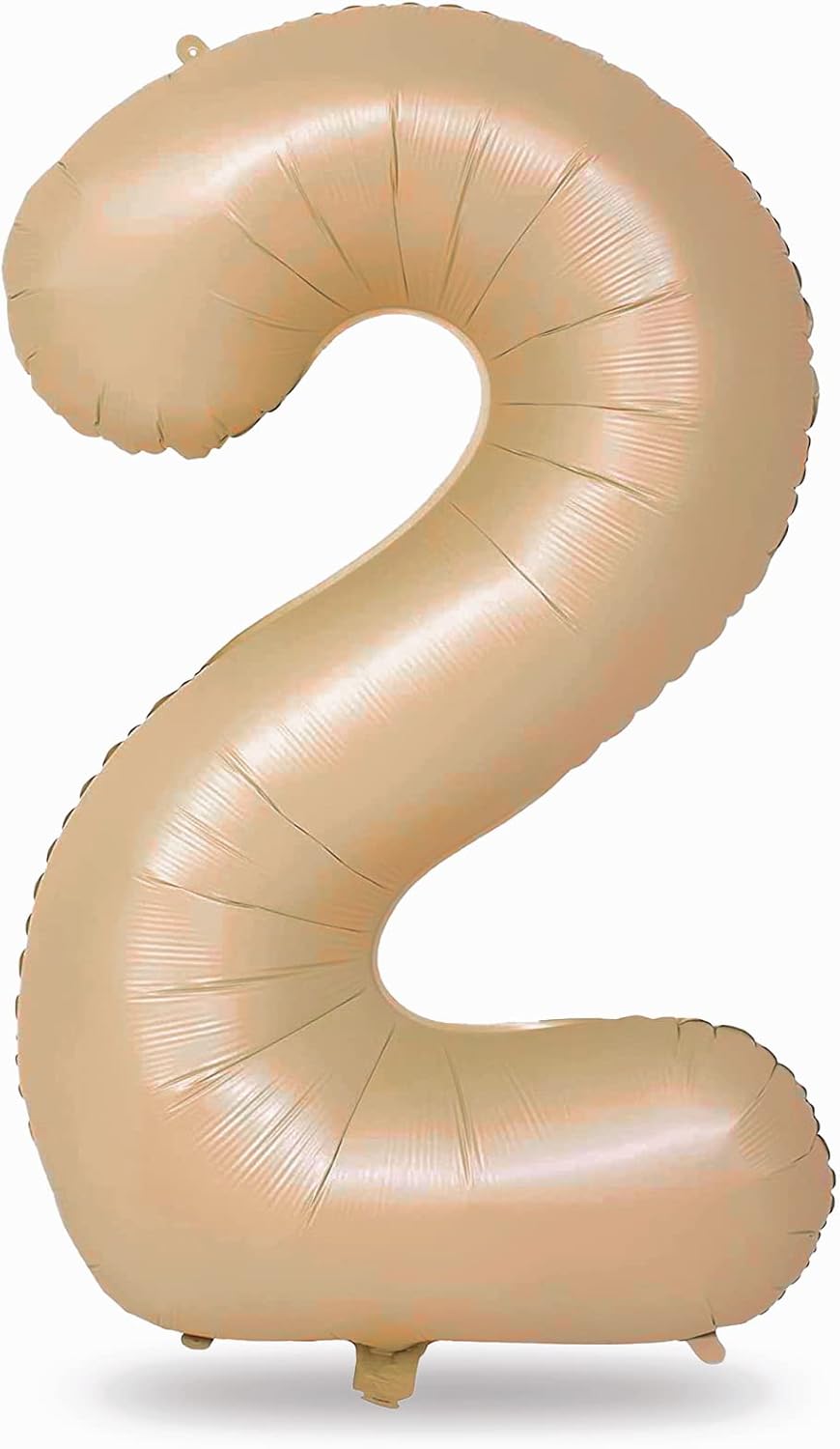 Number 2 Balloon by [Brand Name] - Large Self-Inflating Helium Foil for Birthday & Graduation Celebrations