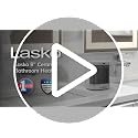 Lasko 8-Inch Ceramic Space Heater for Bathroom - CD08200, White