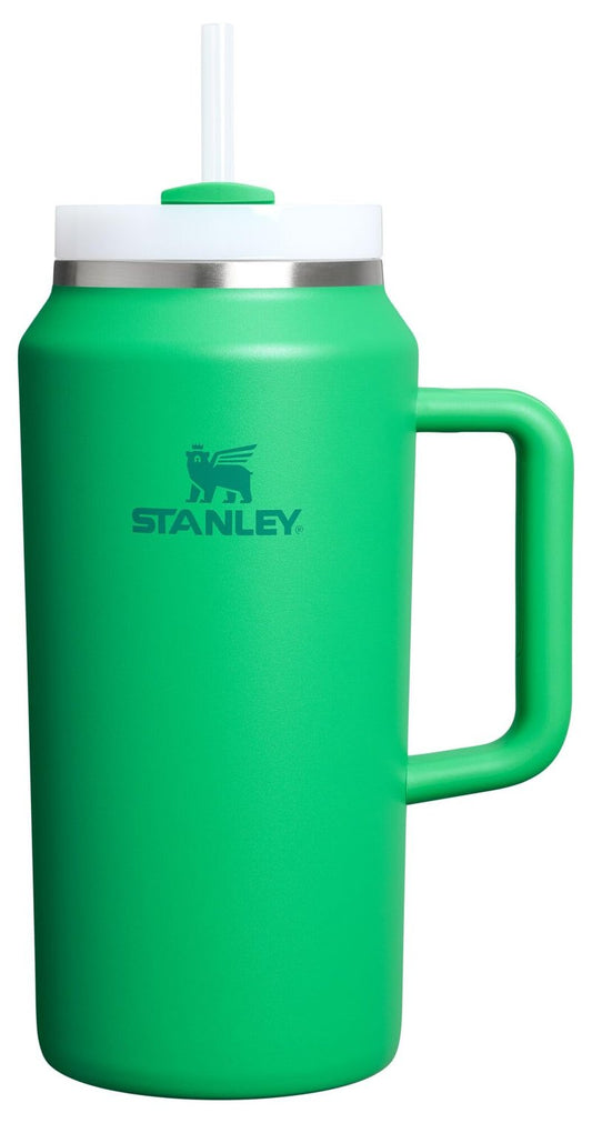 Stanley Quencher H2.0 Tumbler with Handle & Straw 64 oz | Flowstate 3-Position Lid | Large Capacity for Travel & Sports | Insulated Stainless Steel Cup | BPA-Free | Meadow