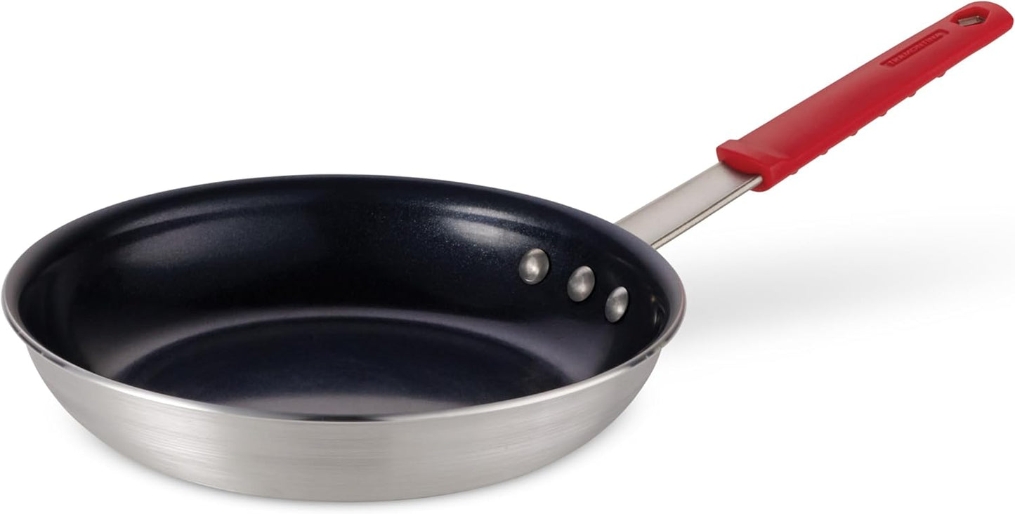 Tramontina Professional 10-Inch Ceramic Nonstick Frying Pan - Heavy-Gauge Aluminum Skillet | Dishwasher & Oven Safe, Black