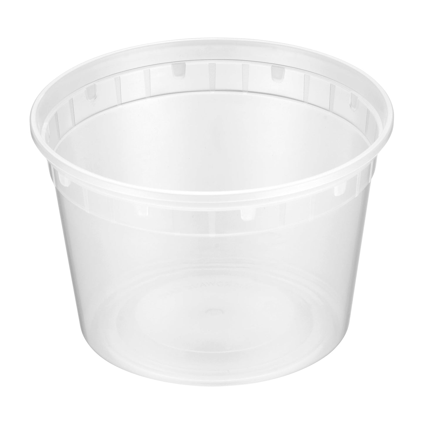ProTakeOut 16oz [36 set] Heavy Duty Plastic Deli Container | BPA-Free Food Storage with Airtight Leak‑Proof Lids | Microwave, Freezer & Dishwasher Safe – Stackable, Bulk Reusable Soup & Meal Prep Tub