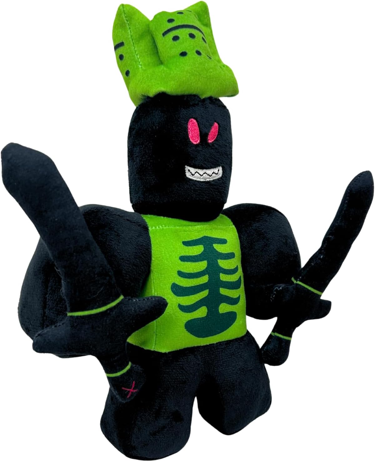 Skiennix Plush Toys - Sword Killer Stuffed Animal with Detachable Sword | Green Collectible for Gamers