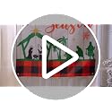 Religious Christmas Door Cover Jesus is the Reason for the Season Decor