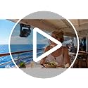 5000mAh Black Cruise Approved Portable Magnetic Fan - 4-Speed Travel Fan