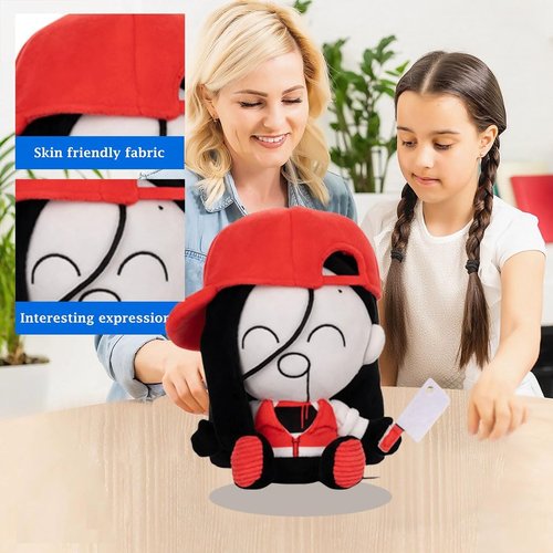 BU-TCHER Vanity Yixi Soft Plush Cushion - 7.87 Inch Modern Decorative Ornament for Stress Relief & Cozy Comfort
