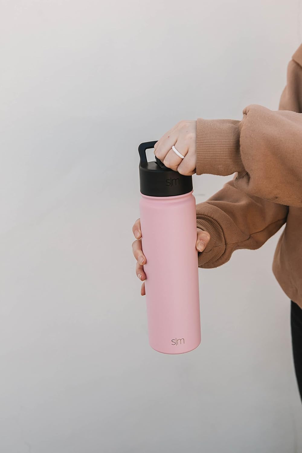 Simple Modern Water Bottle - Vacuum Insulated Stainless Steel Flask | 22oz Retro Mint | Reusable & Leak Proof
