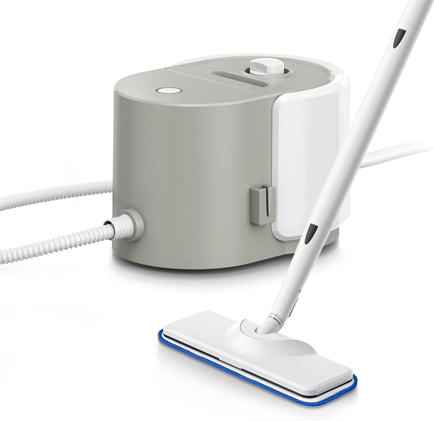 Newbealer Heavy-Duty Steam Cleaner - Multi-Purpose Steamer with 20 Accessories, 5 Bar Pressure, Stainless Steel Boiler