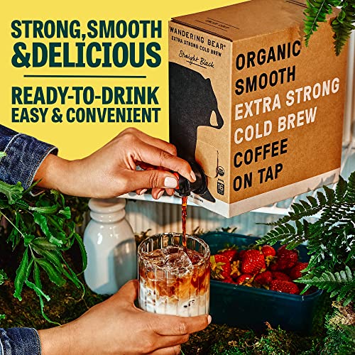 Organic Cold Brew Coffee on Tap - Original Black 96 Fl Oz Pack